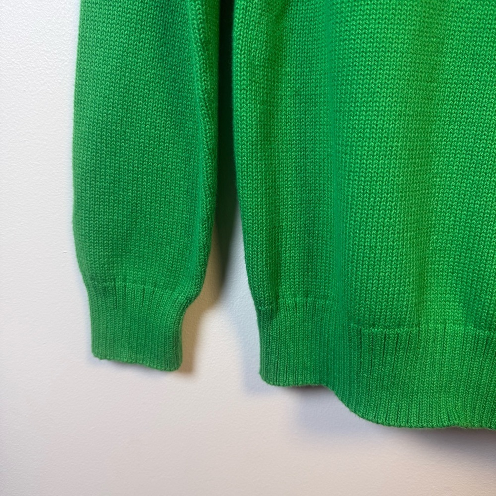 Crewcuts 100% Cotton Green Roll Neck Sweater Size 10-11 - Picture 7 of 7